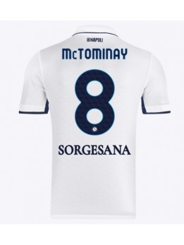 SSC Napoli Scott McTominay #8 Replika Borta Kläder 2024-25 Kortärmad